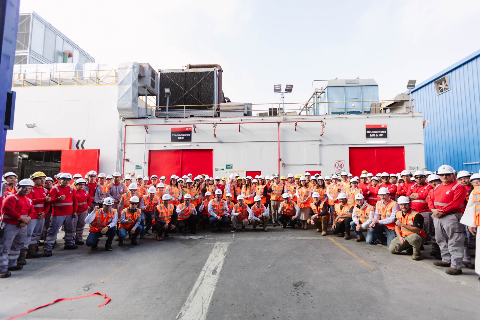 Inauguracion nuevo dinamometro MRC Cummins Peru