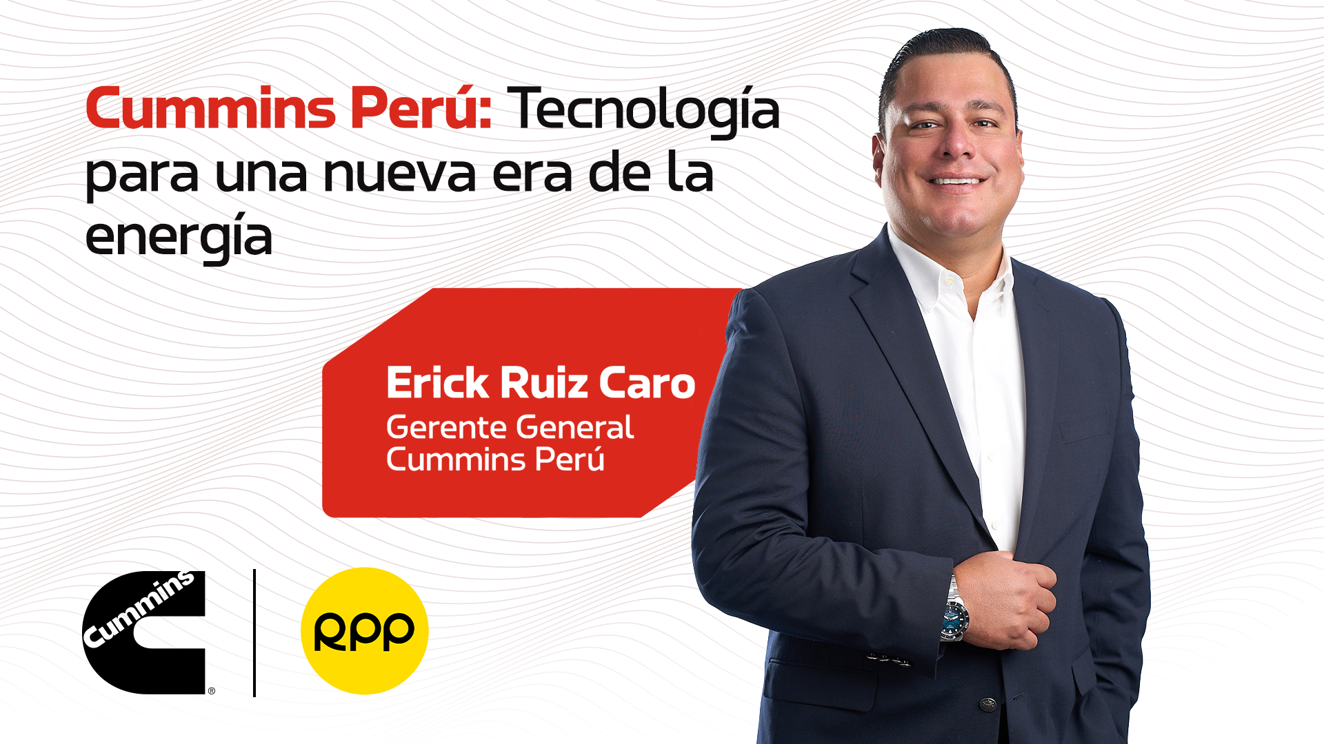 Entrevisa a gerente general de Cummins Peru por sus 15 años