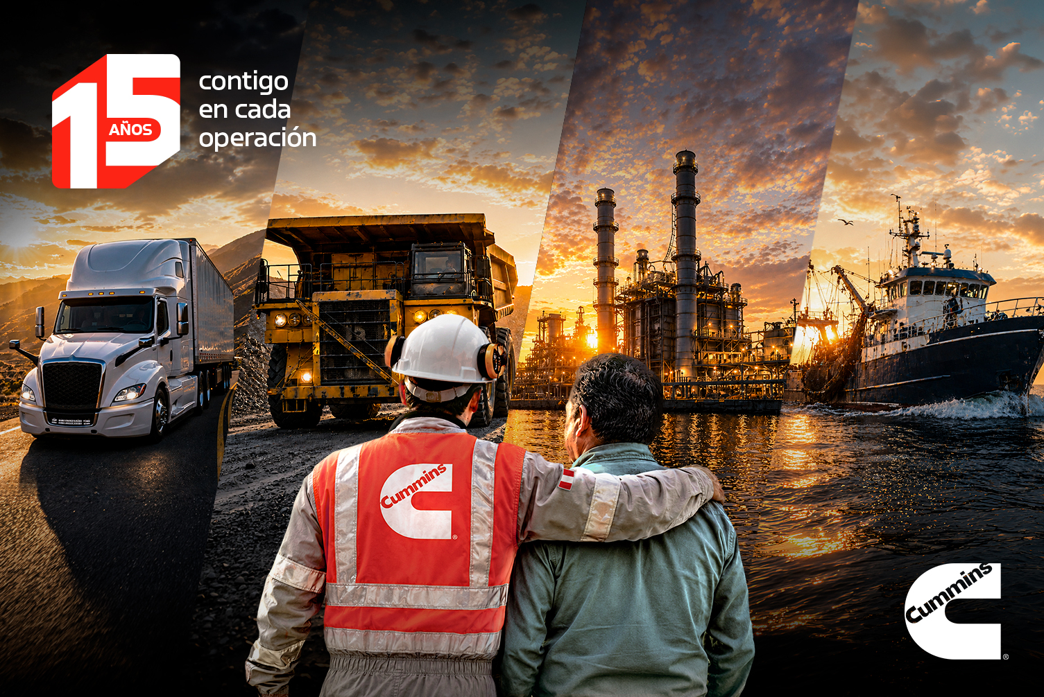 Cummins Perú cumple 15 años consolidando su liderazgo en motores, energía y servicios especializados, proyectando ventas por US$240 millones en 2026.