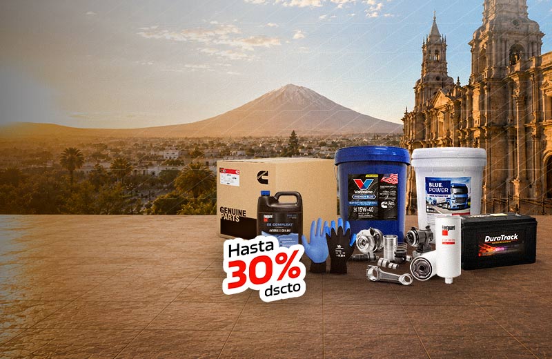Promocion de aniversario a Arequipa