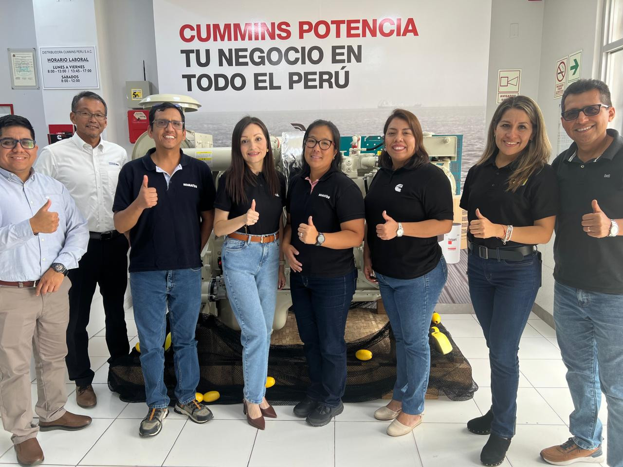 Showroom Chimbote de Cummins Peru