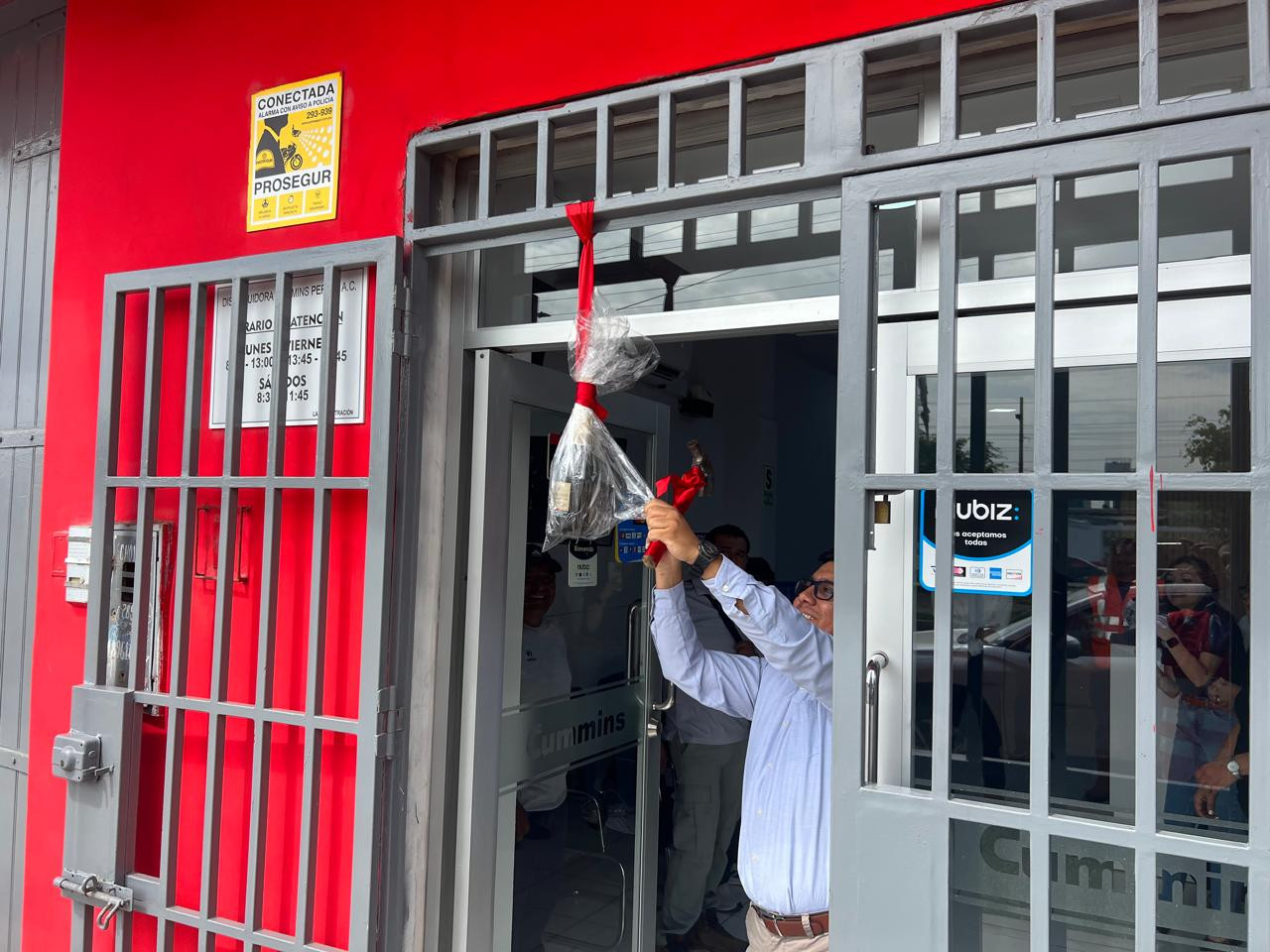 Inauguracion showroom cummins chimbote
